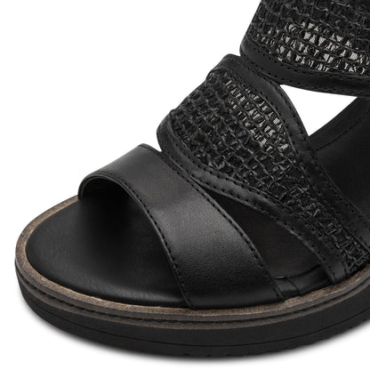 Sandales Gobi Noires