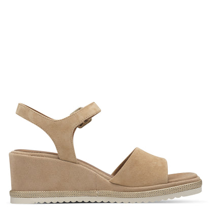 Beige Padang sandalen