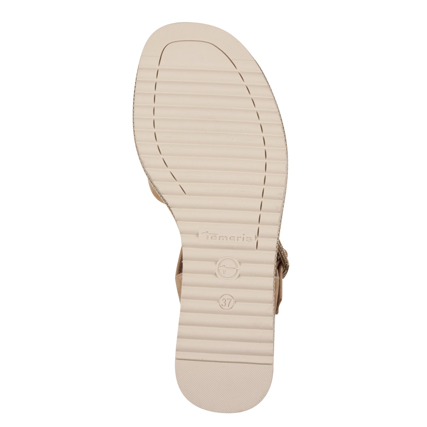 Beige Padang sandalen