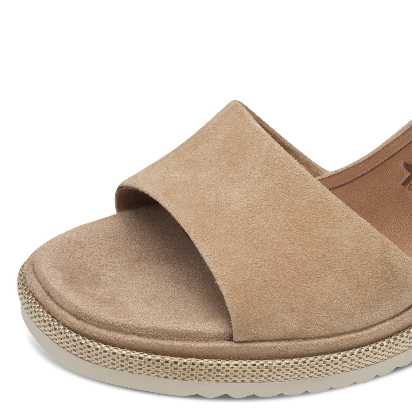 Beige Padang sandalen