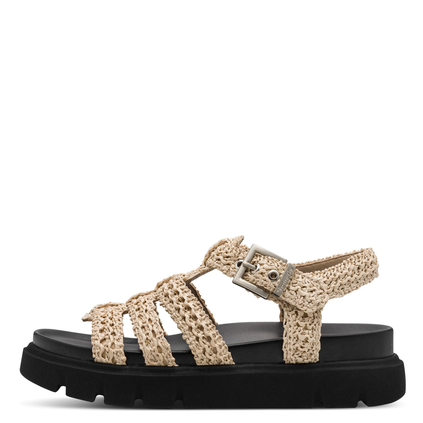 Sandales Raphia Beiges