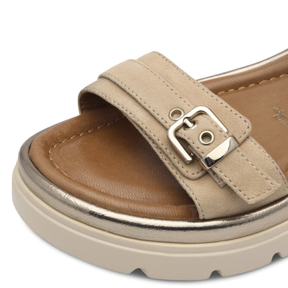 Beige Bandung sandalen