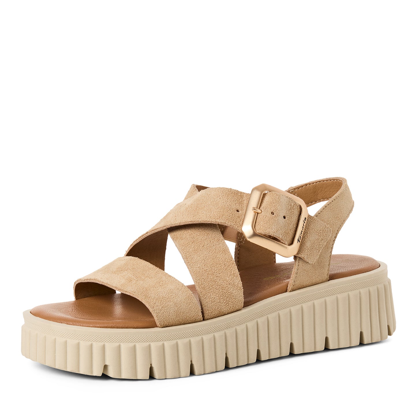 Sandales Nevada Beiges Article 28705 Chaussures femmes marque tamaris Nouvelle Collection Printemps/été 2026 Chaussures Jeanmart Magasins Belgique Liege Grivegnée Ans Namur Eupen