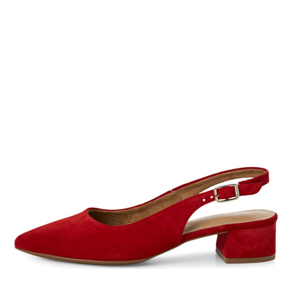 Escarpins Brest Rouges