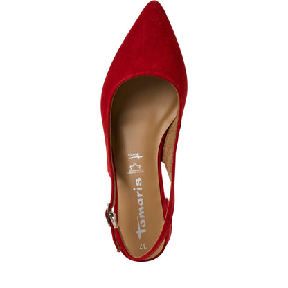 Escarpins Brest Rouges