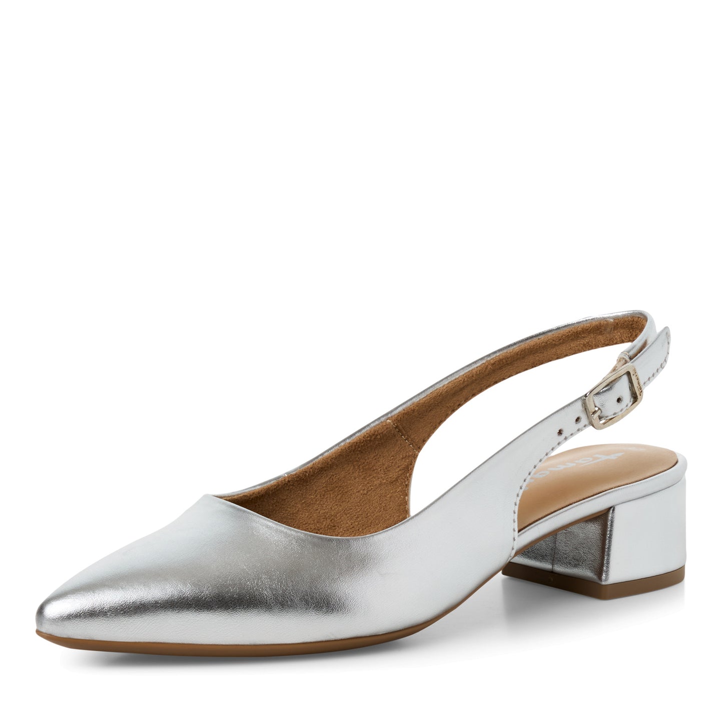 Escarpins Mos Argentés Article 29500 Chaussures femmes marque tamaris Nouvelle Collection Printemps/été 2026 Chaussures Jeanmart Magasins Belgique Liege Grivegnée Ans Namur Eupen