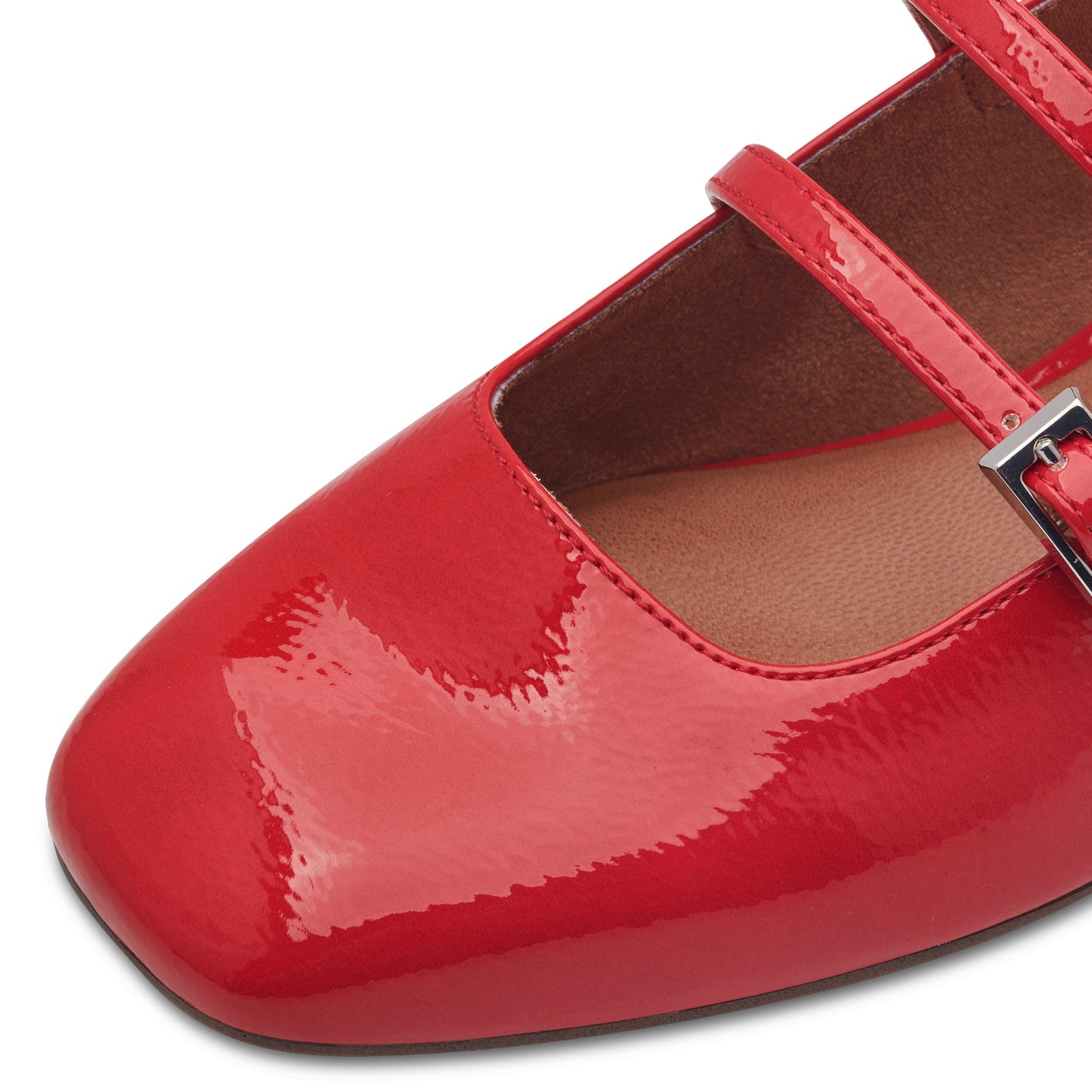 Rote Abajo-Pumps