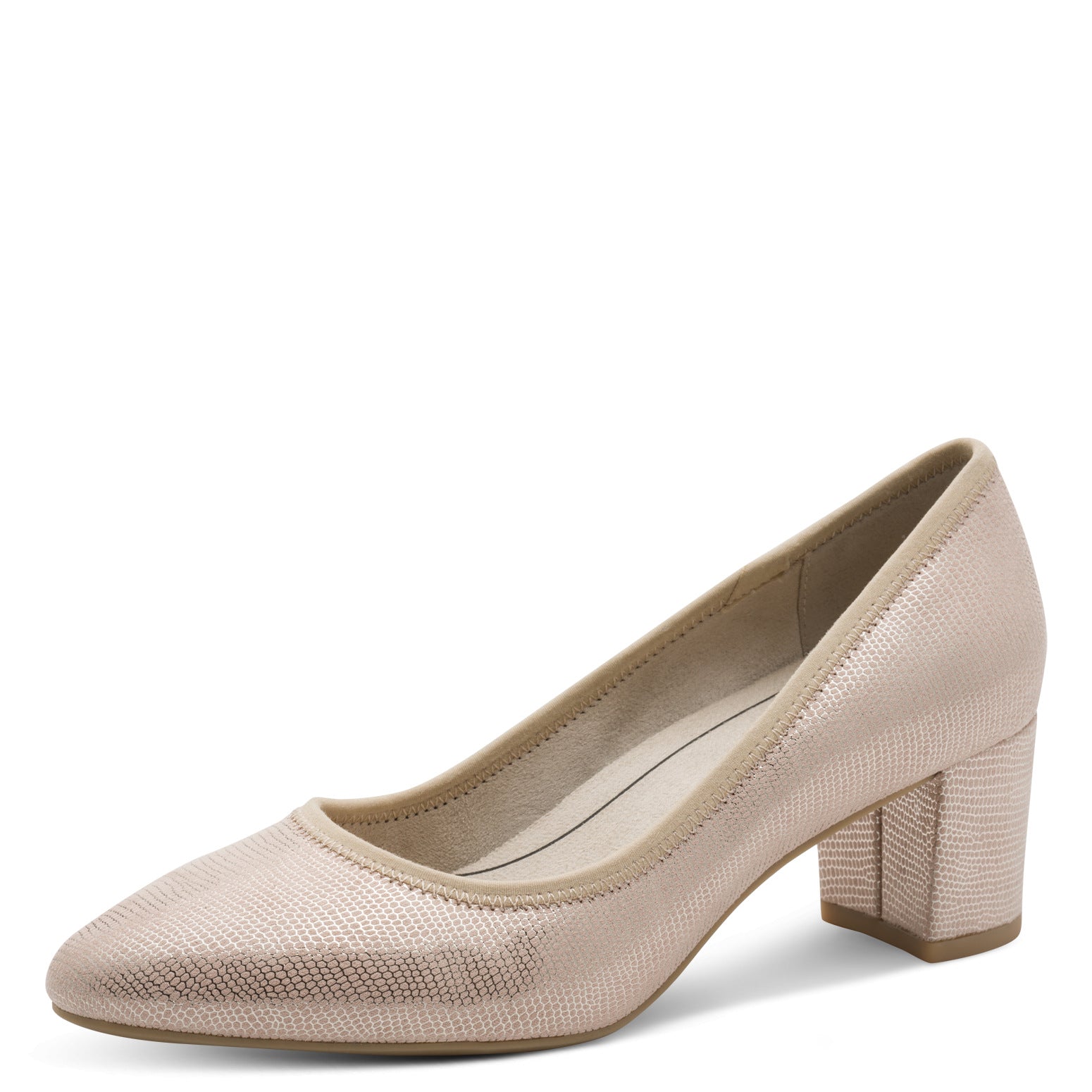 Escarpins Thessa Beiges Article 22461 Chaussures femmes marque Jana Nouvelle Collection Printemps/été 2026 Chaussures Jeanmart Magasins Belgique Liege Grivegnée Ans Namur Eupen