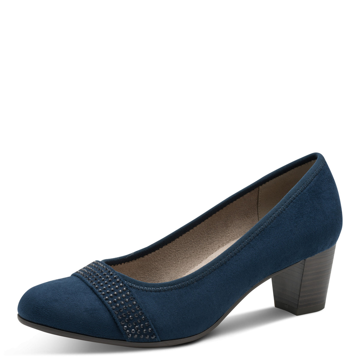 Escarpins Barva Bleus article 22467 Chaussures femmes marque Jana Nouvelle Collection automne/hiver 2026 Chaussures Jeanmart Magasins Belgique Liege Grivegnée Ans Namur Eupen