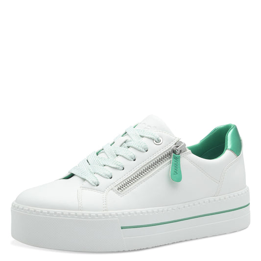 Baskets Coronado Blanches Article 23767 Marque Jana Chaussures Femmes Magasin Belgique Liège Grivegnée Ans Namur Eupen Nouvelle Collection Printemps été 2025
