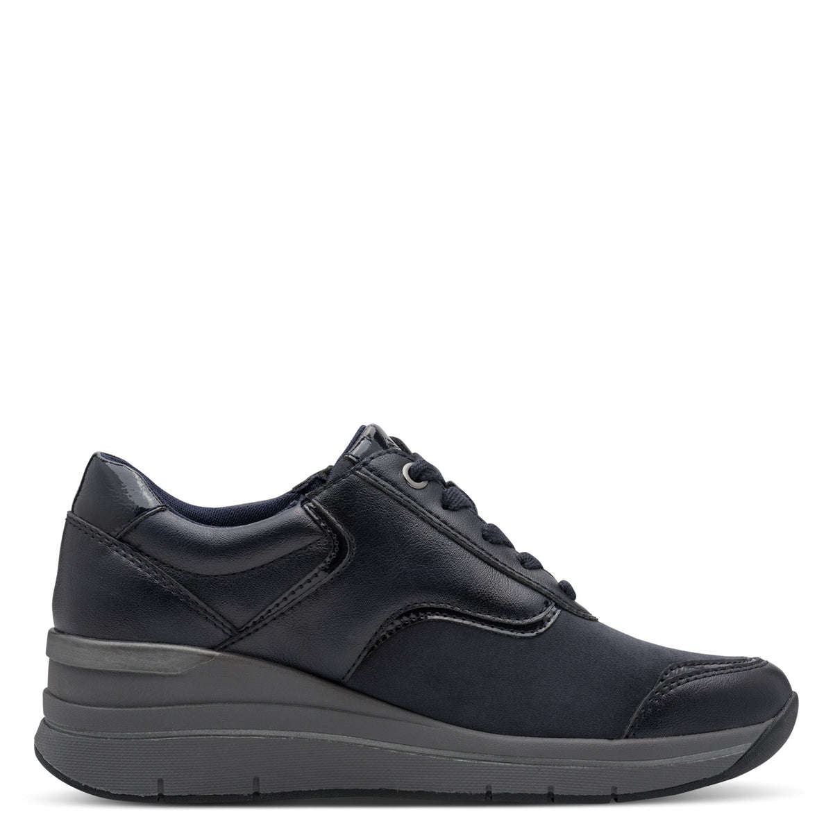 Baskets Nappa Bleues