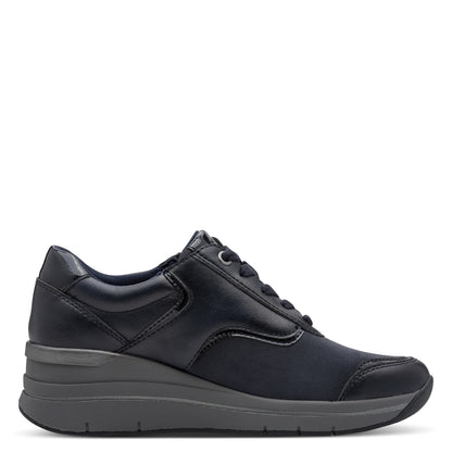 Baskets Nappa Bleues