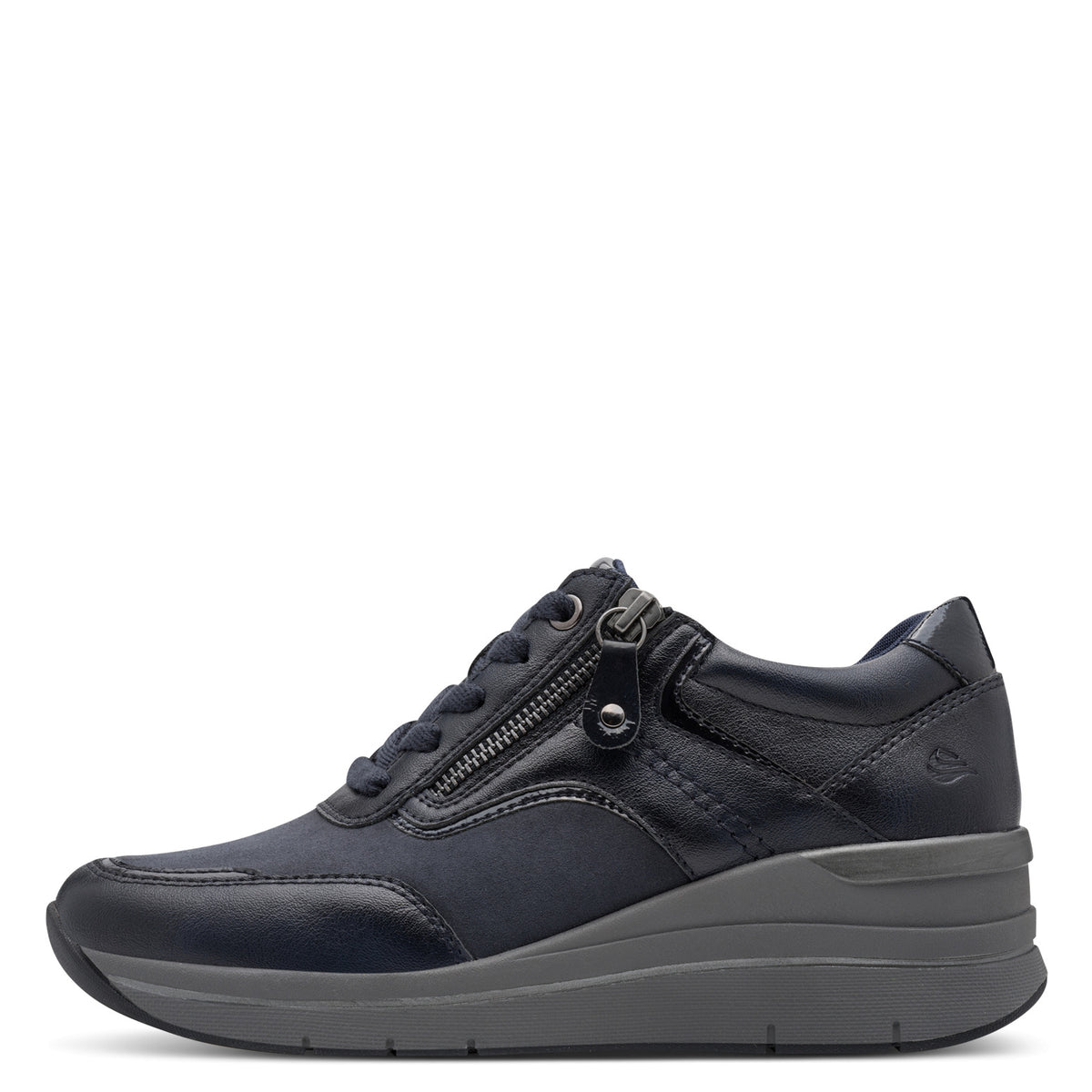 Baskets Nappa Bleues