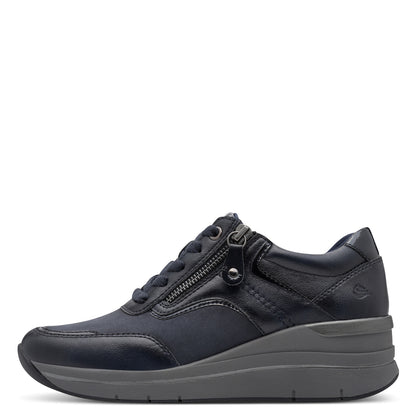 Baskets Nappa Bleues