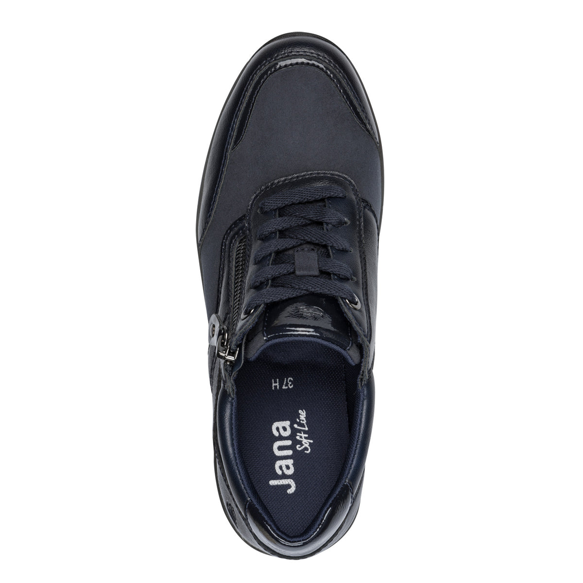 Baskets Nappa Bleues