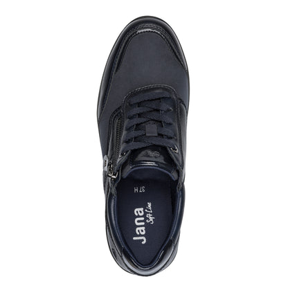 Baskets Nappa Bleues
