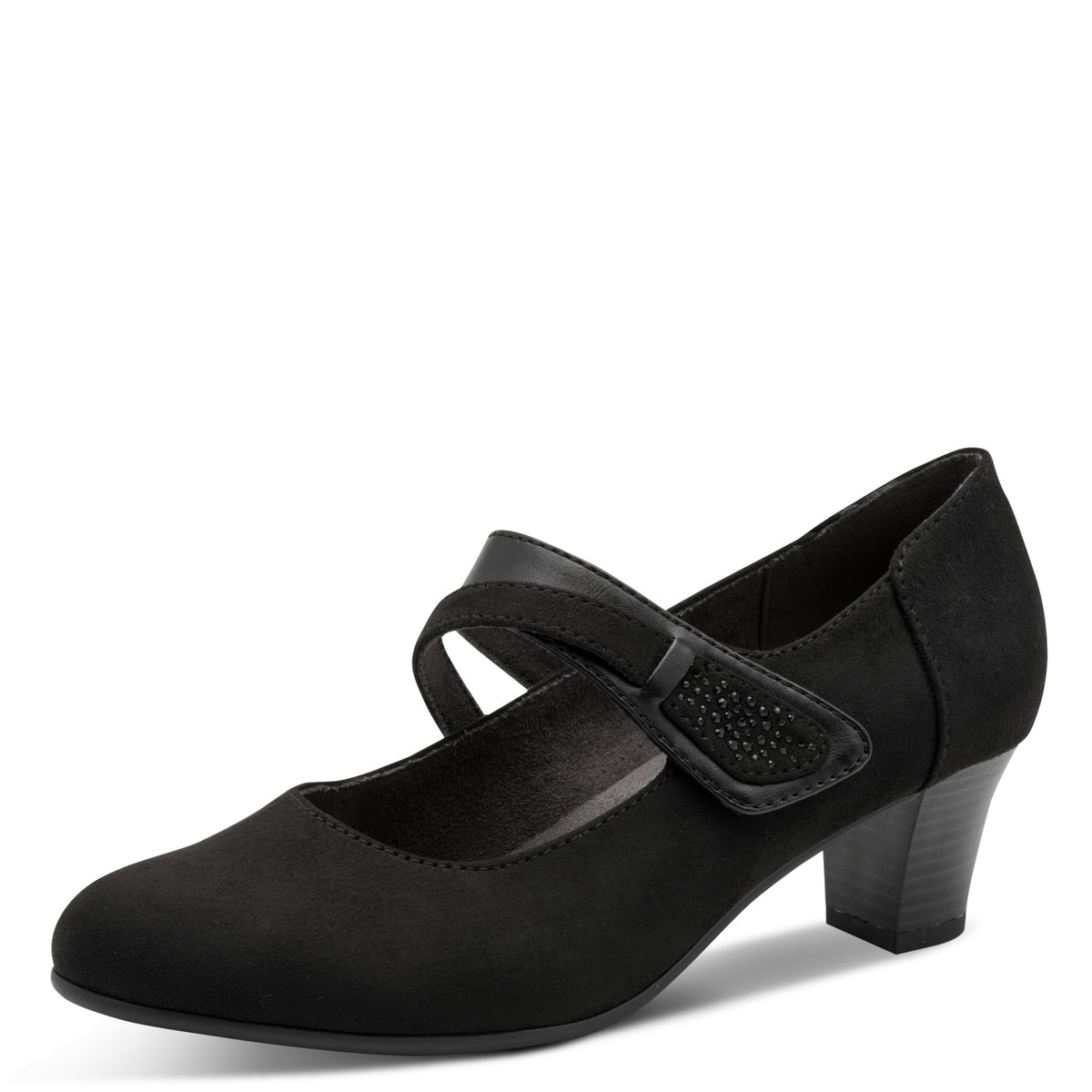 Escarpins Salva Noirs article 24464 Chaussures femmes marque Jana Nouvelle Collection automne/hiver 2026 Chaussures Jeanmart Magasins Belgique Liege Grivegnée Ans Namur Eupen