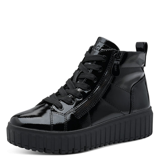 Bottines Visby Noires article 25264 Chaussures femmes Jana Nouvelle Collection automne/hiver 2025 Chaussures Jeanmart Magasins Belgique Liege Grivegnée Ans Namur