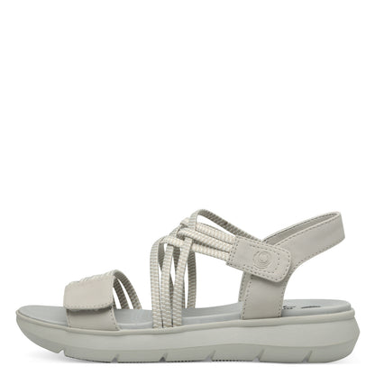 Philaé Graue Sandalen
