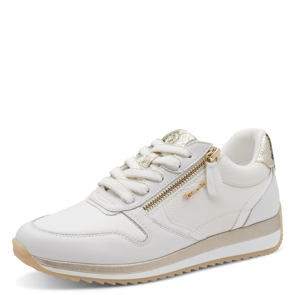 Baskets Klion Blanches article 83734 Chaussures femmes marque tamaris confort Nouvelle Collection Printemps/été 2026 Chaussures Jeanmart Magasins Belgique Liege Grivegnée Ans Namur Eupen