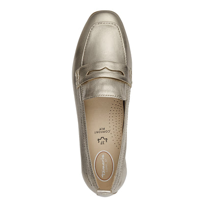 Calista gouden loafers 