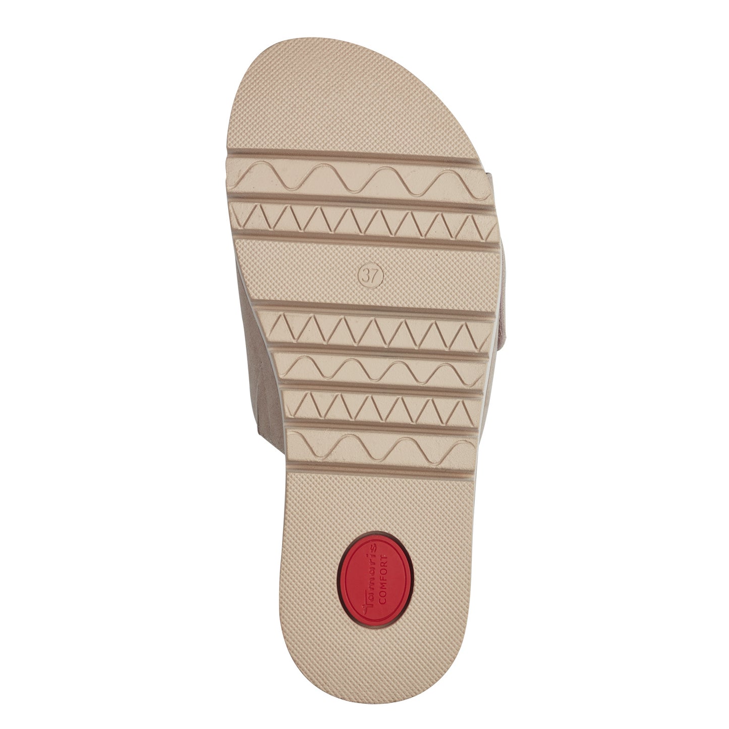 Aliénor Beige Pantoletten 