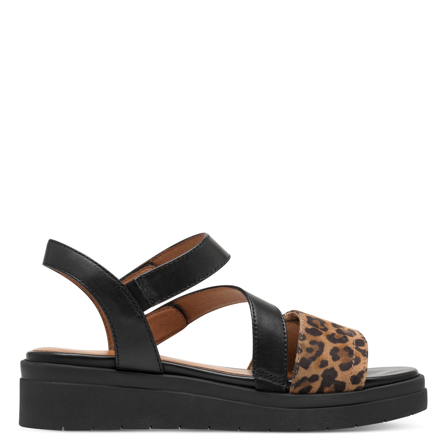 Schwarze Terreba-Sandalen