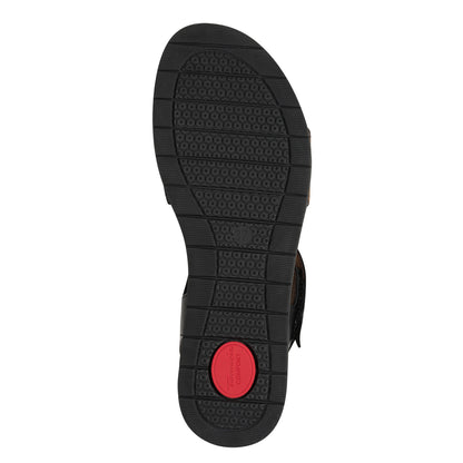 Schwarze Terreba-Sandalen