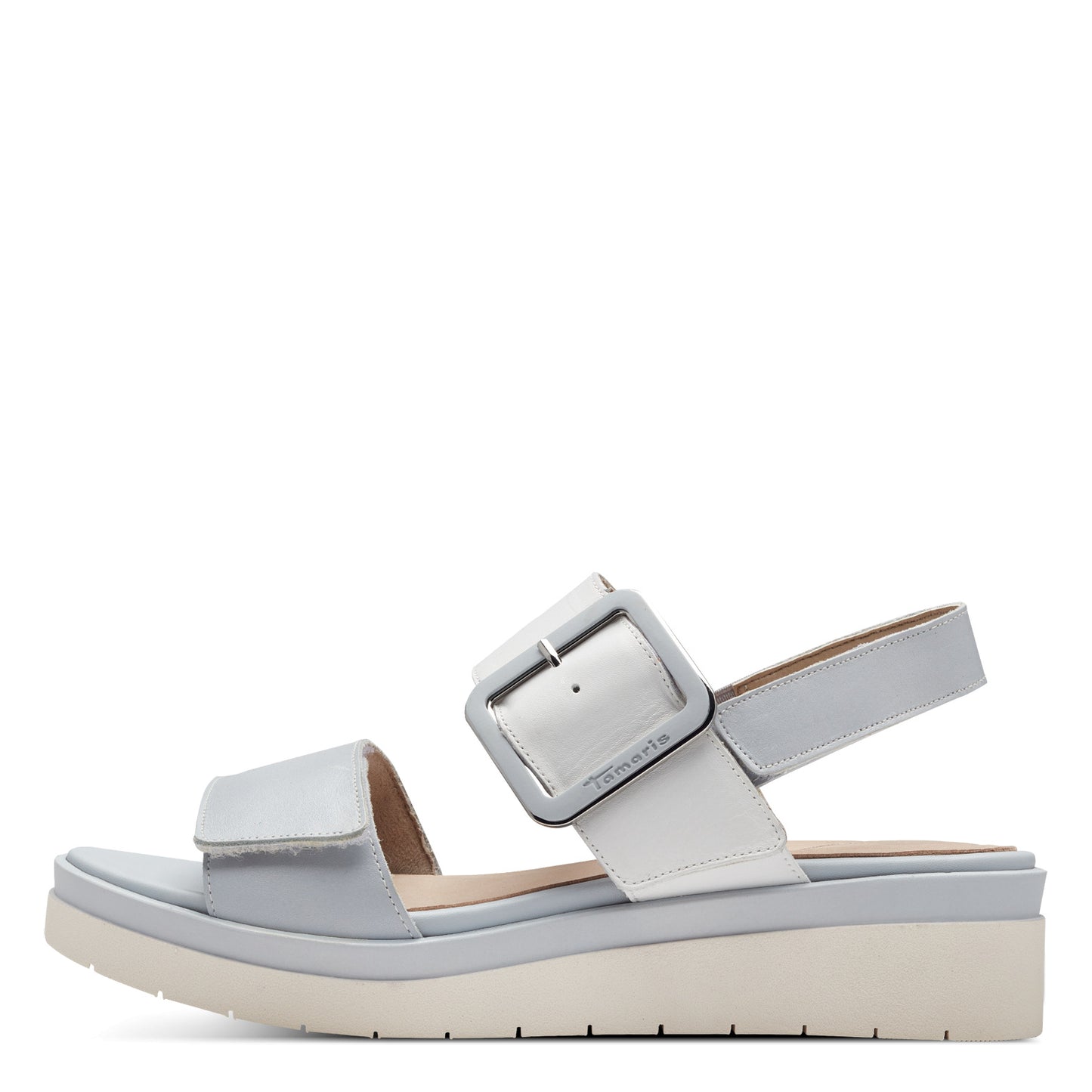 Vinciane blauwe sandalen 