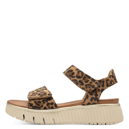 Cartago Leoparden-Sandalen