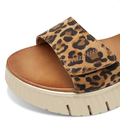 Cartago Leoparden-Sandalen