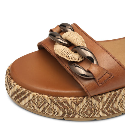 Ramon Camel Sandalen
