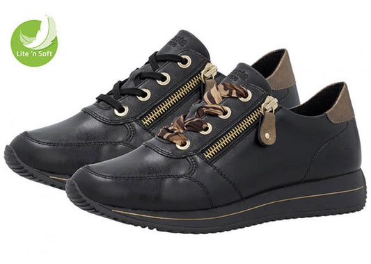 Zwarte Tarnby-sneakers