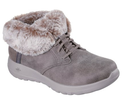 Bottines Joy Taupes article 144803 Marque Skechers Magasins chaussures Belgique Liège Grivegnée Ans Namur Eupen Nouvelle collection automne hiver 2025
