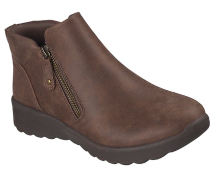 Boots Lovely Bruns article 158952 Marque Skechers Magasins chaussures Belgique Liège Grivegnée Ans Namur Eupen Nouvelle collection automne hiver 2025