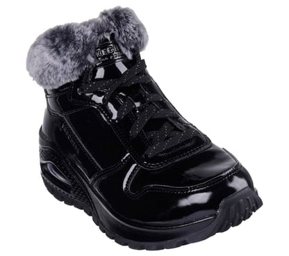 Bottines Uno Rugged Noires article 168126 Marque Skechers Magasins chaussures Belgique Liège Grivegnée Ans Namur Eupen Nouvelle collection automne hiver 2025