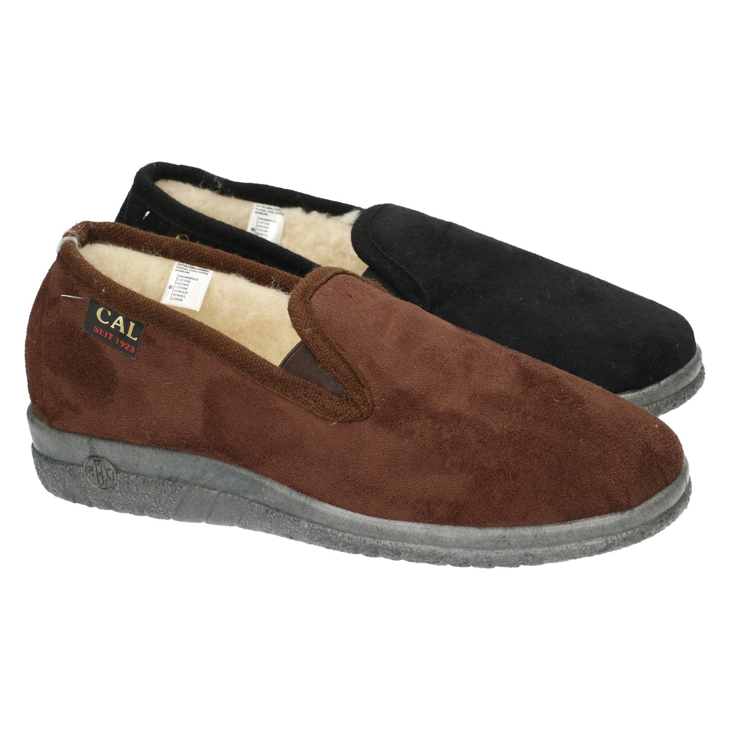 Article 2010CIER Pantoufles Charentaises Noires Nouvelle collection automne hiver 2025 Magasins chaussures Jeanmart Belgique Liège Grivegnée Ans Namur Eupen