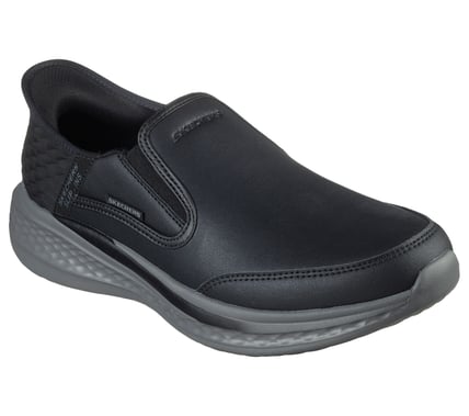 Article 205237 Mocassins Slade Cooper Noirs Marque Skechers Nouvelle collection automne hiver 2025 Magasins Belgique Liège Grivegnée Ans Namur Eupen