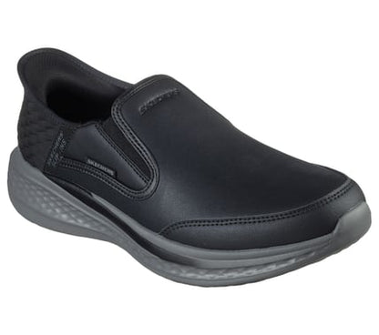 Article 205237 Mocassins Slade Cooper Noirs Marque Skechers Nouvelle collection automne hiver 2025 Magasins Belgique Liège Grivegnée Ans Namur Eupen