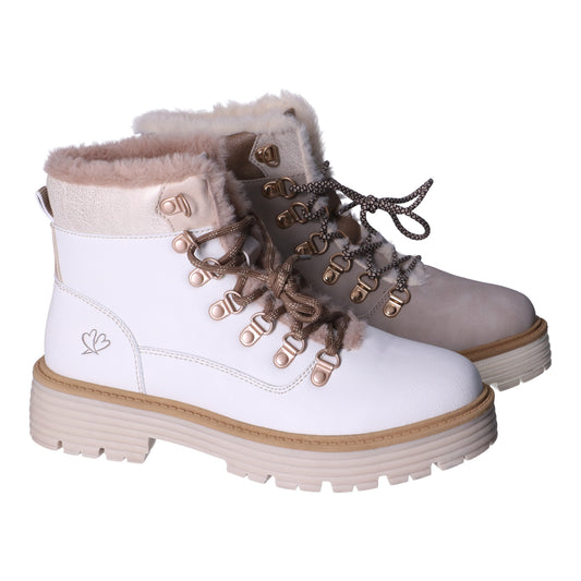 Bottines de marche Blanches fourrées Chaussures Jeanmart Grivegnée Ans Namur Nouvelle collection chaussures automne hiver 2023