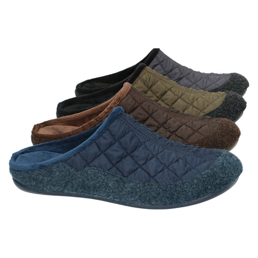 Mules Combi Grises article 222170-015 Nouvelle collection automne hiver 2025 Magasins chaussures Jeanmart Belgique Liège Grivegnée Ans Namur Eupen 