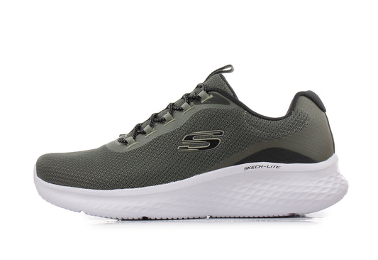 Baskets Edgeride Kaki Chaussures hommes Marque Skechers Nouvelle Collection Printemps été 2024 Magasins Chaussures Belgique Liège Grivegnée Ans Namur