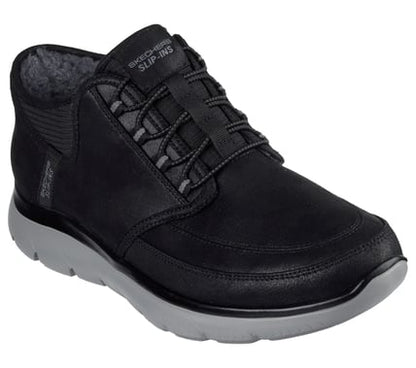 Article 232927 Bottines Summits Noires Marque Skechers Nouvelle collection automne hiver 2025 Magasins Belgique Liège Grivegnée Ans Namur Eupen