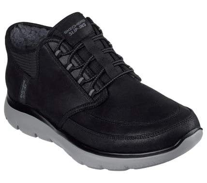 Article 232927 Bottines Summits Noires Marque Skechers Nouvelle collection automne hiver 2025 Magasins Belgique Liège Grivegnée Ans Namur Eupen