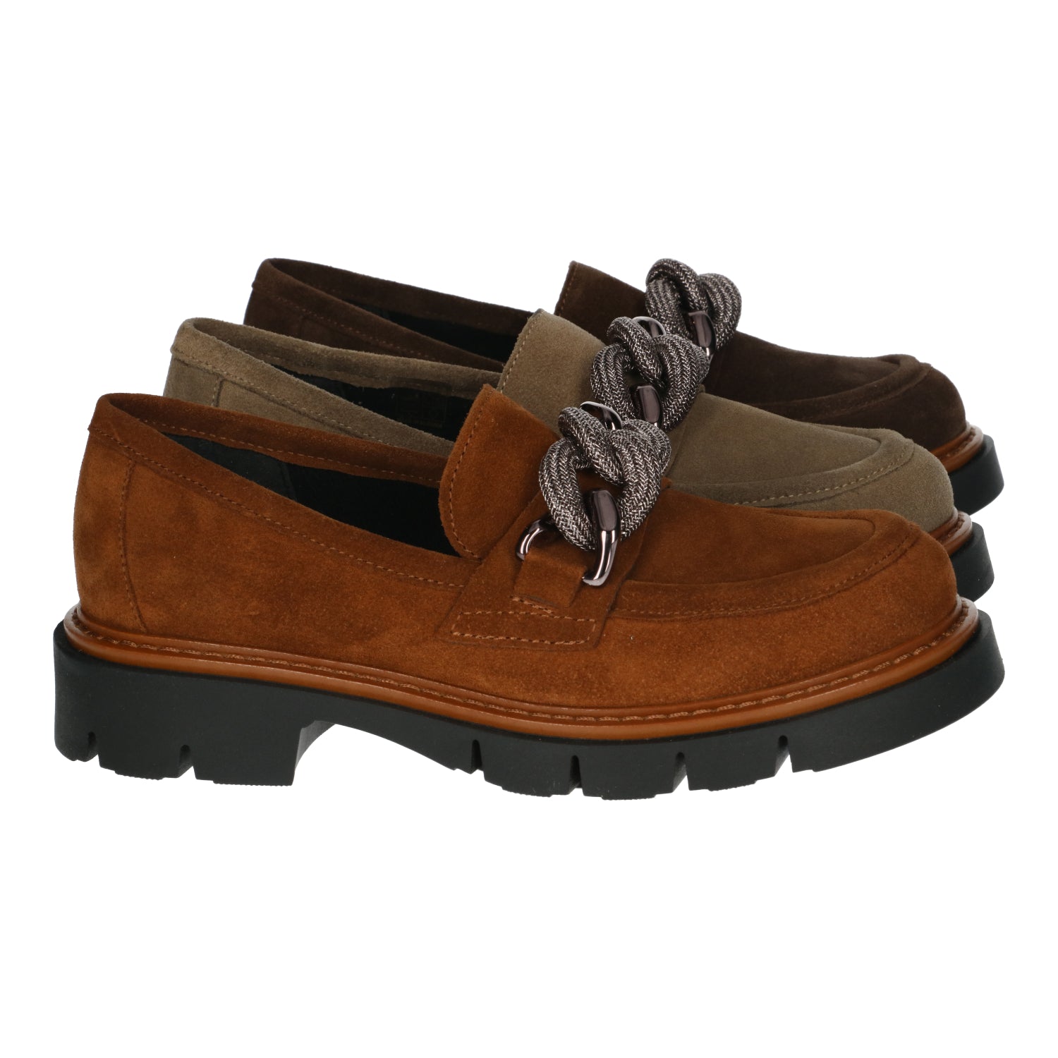 Mocassins Kobing Taupes