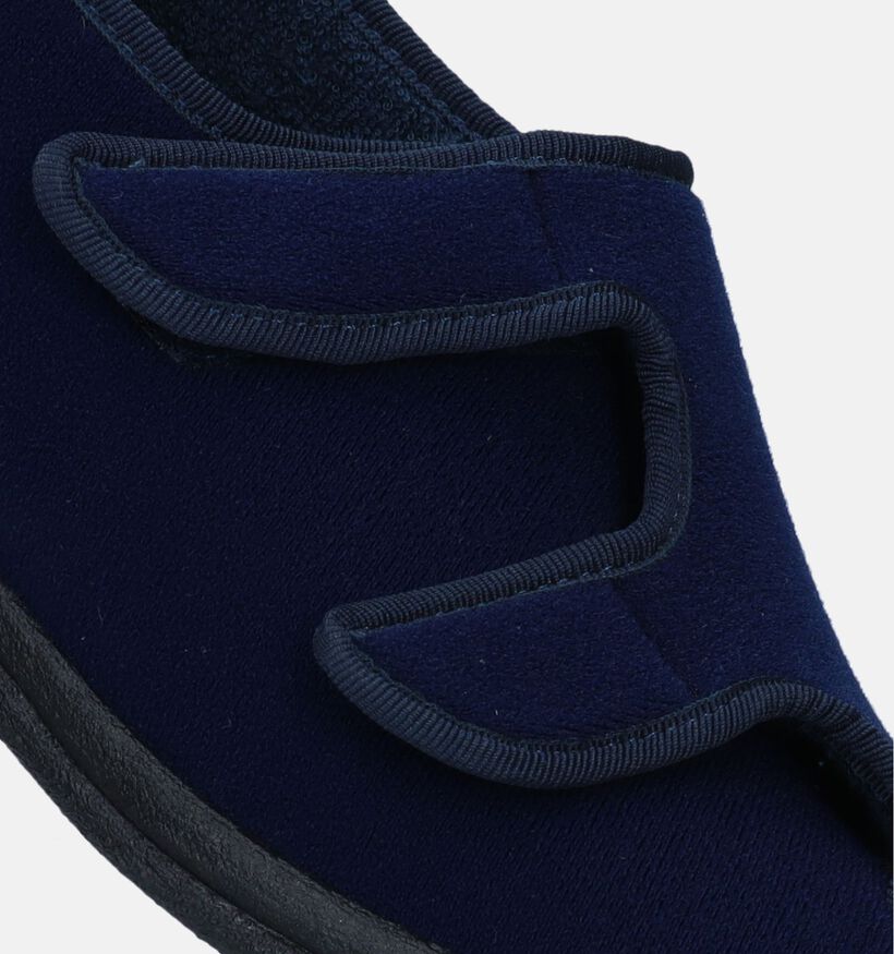 Blauwe hommelslippers