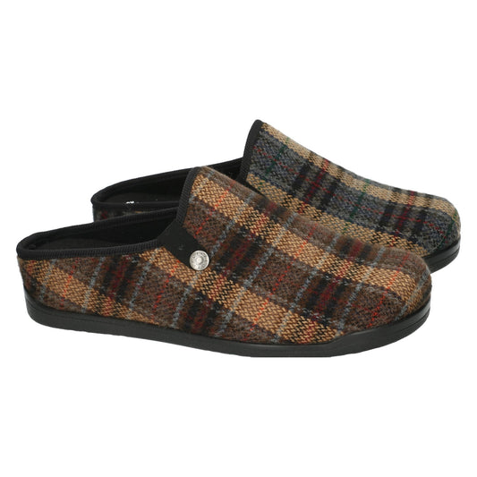 Article 46652-7Z Mules Moss Brunes Nouvelle collection automne hiver 2025 Magasins chaussures Jeanmart Belgique Liège Grivegnée Ans Namur Eupen