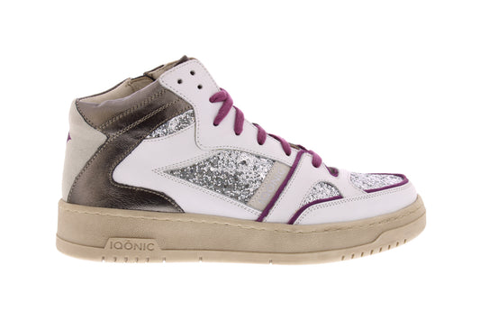 Baskets Valto Argentées chaussures Iqônic Magasins Belgique Liège Grivegnée Ans Namur Wallonie Nouvelle collection automne hiver 2024