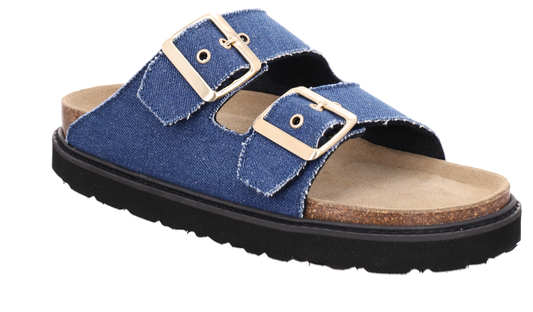 Mules Tropea Bleu Foncé Article 5530 marque Rohde chaussures hommes magasin chaussures Jeanmart Belgique Liège Grivegnée Ans Namur Eupen
