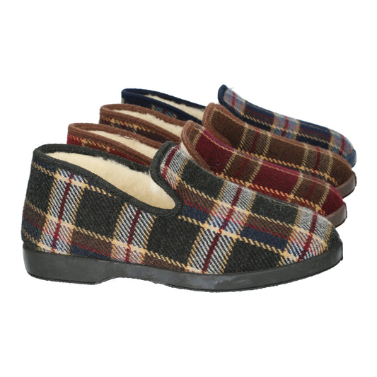 Article 59-525 Pantoufles Charentaises Grises Nouvelle collection automne hiver 2025 Magasins chaussures Jeanmart Belgique Liège Grivegnée Ans Namur Eupen